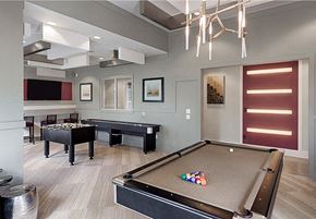 Raleigh apartment for rent - Game room with Billiards
