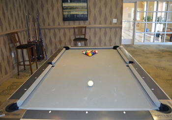 Billiard room