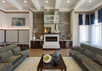 Richmond apartment for rent - a living room with couches and a coffee table
