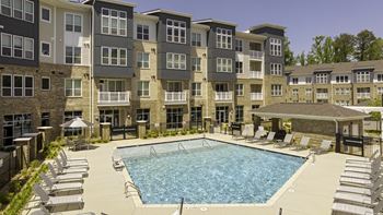 Resort-style pool