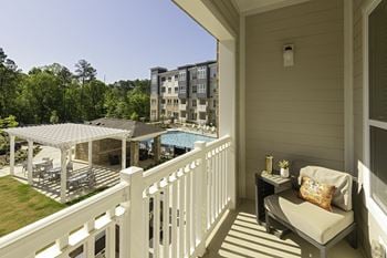 Private patio or balcony