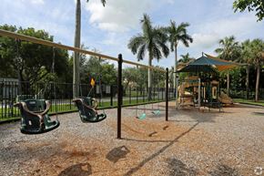 Boynton Beach apartment for rent - A playground with swings.