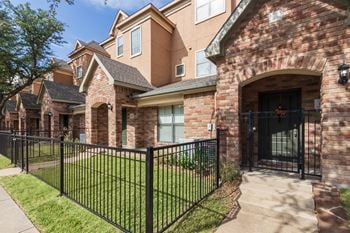 Gated front yard