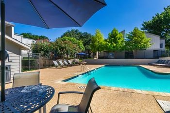 Sparkling swimming pool