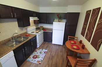 The pantry in the kitchen
