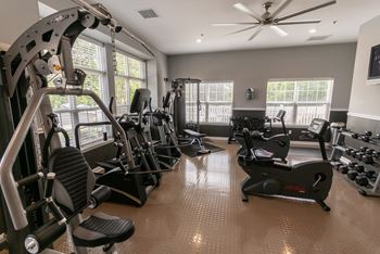 State-of-the-art gym and spin studio