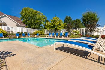 Two sparkling swimming pools