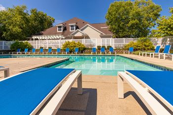 Two sparkling swimming pools