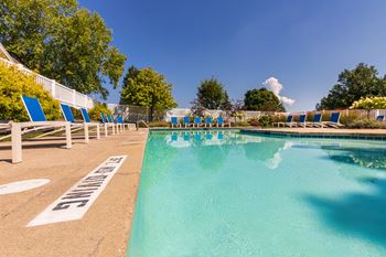 Two sparkling swimming pools