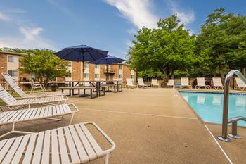 Sparkling swimming pool