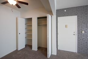 Cincinnati apartment for rent - This is a photo the dining room pantry/closet and coat closet in the 833 square foot Chestnut, 2 bedroom apartment at Montana Valley Apartments in Cincinnati, OH.