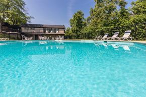 Cincinnati apartment for rent - This is a photo of the sparkling swimming pool at Montana Valley Apartments in Cincinnati, OH.