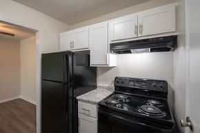Cincinnati apartment for rent - This is a photo the kitchen of an upgraded 1030 square foot, Oak 2 bedroom, 1 bath apartment at Montana Valley Apartments in the Westwood neighborhood of Cincinnati, OH.