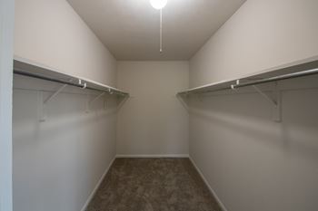 Oversized closets*