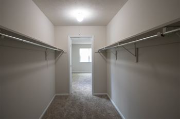 Oversized closets*