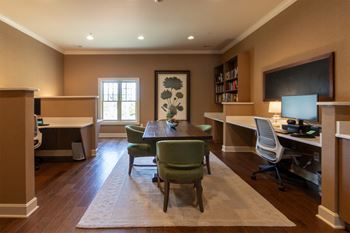 24-Hour executive business center with gourmet coffee service