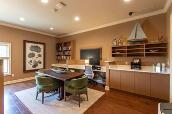 24-Hour executive business center with gourmet coffee service