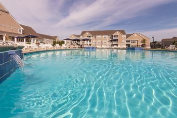 Resort-style heated pool