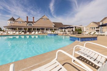 Resort-style heated pool