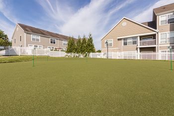 9-Hole putting green and shuffle board