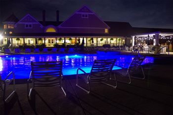 Resort-style heated pool