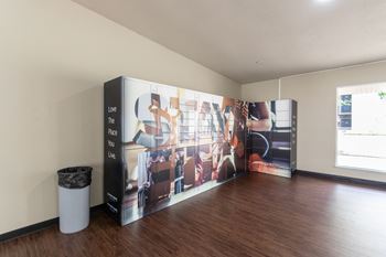 Locker room