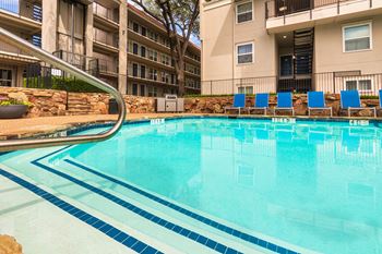 Sparkling swimming pool