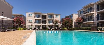 Sparkling swimming pool
