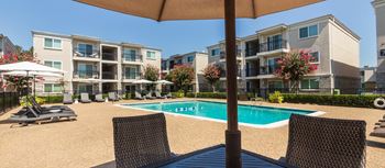 Sparkling swimming pool