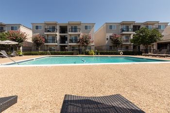 Sparkling swimming pool