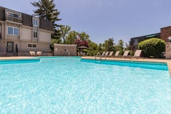 Resort style swimming pool
