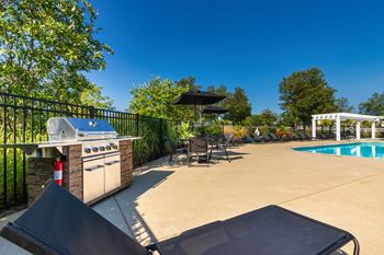 Sparkling swimming pool