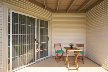 Private patio or balcony