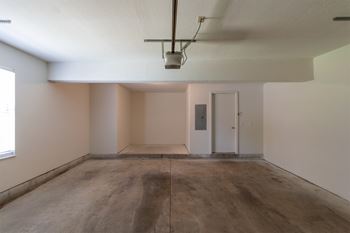 Attached garages in townhomes