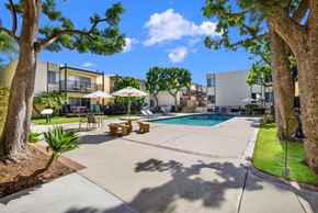 Torrance apartment for rent - our apartments have a large swimming pool in our courtyard at Copa Ladeene Apartments, Torrance, CA 90505