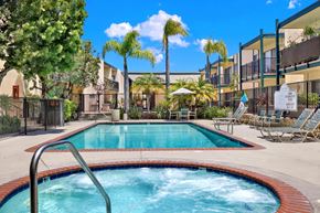 Torrance apartment for rent - the swimming pool at our apartments at Copa Triana Apartments, Torrance, 90505