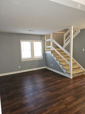 Cary triplex for rent - Livingroom