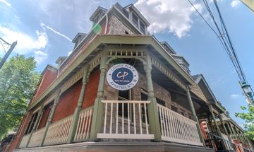 Camden apartment for rent - a building with a sign on the front of it