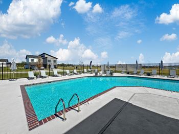 The pool at the estates apartments