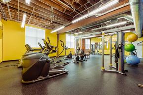 Grinnell apartment for rent - Fitness Center at Spaulding Lofts Apartments, Iowa