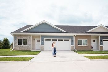 Two-car attached garage in select townhomes