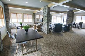 Norwalk apartment for rent - Clubhouse With Expansive Windows at Cedarbrooke Place , Iowa