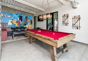 Des Moines apartment for rent - Billiards Table at Eagle View Lofts, Iowa, 50309