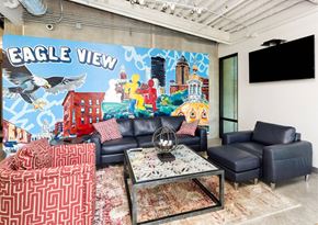 Des Moines apartment for rent - Social Lounge at Eagle View Lofts, Des Moines
