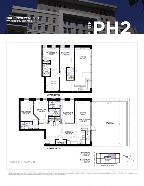 Floor plan for 1 bed, 1 bath, 145 sqft