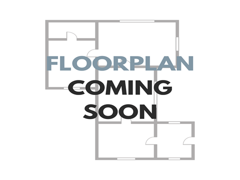 Floor plan for 2 beds, 2 baths, 850 sqft