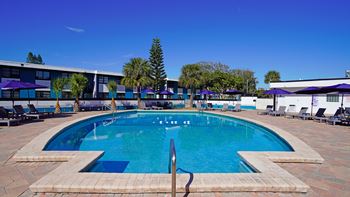 Sparkling pool