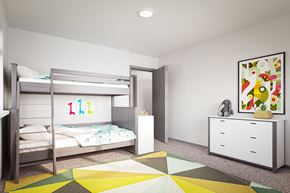 Everett apartment for rent - Rendering of a bedroom