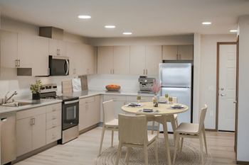 Fully equipped kitchen