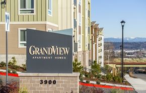 Kent apartment for rent - Grandview Sign